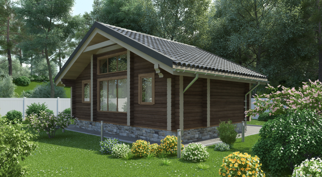 Drevený dom - Drevený zrub